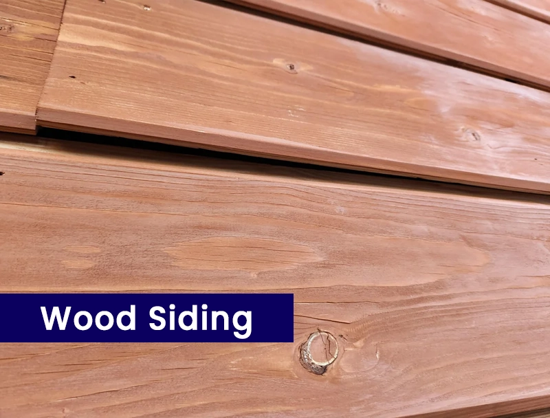 wood siding warping